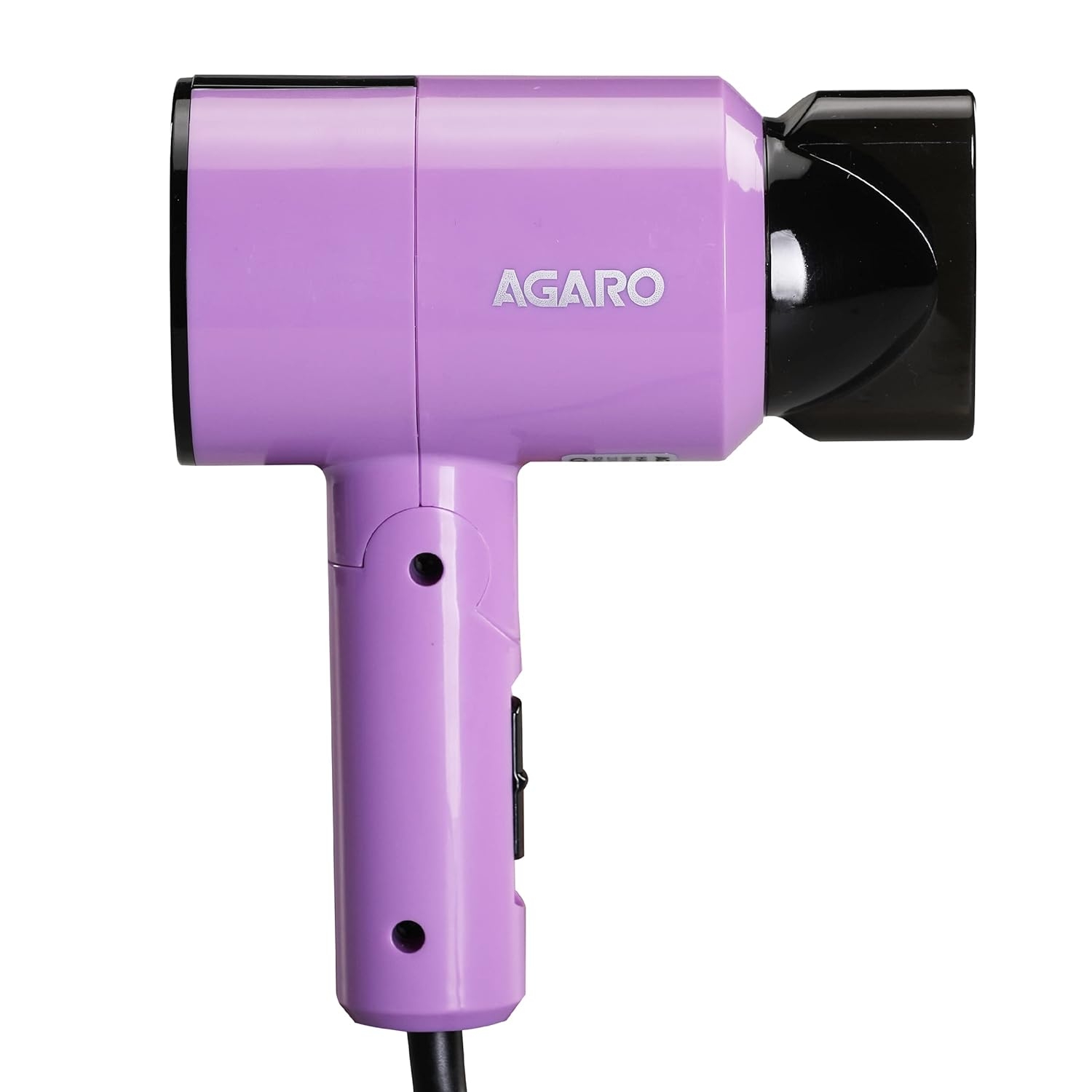 AGARO HD-1211 Hair Dryer 1100 Watts, 2 Heat Speed & Cool Mode, Foldable (Compact in Size) Purple