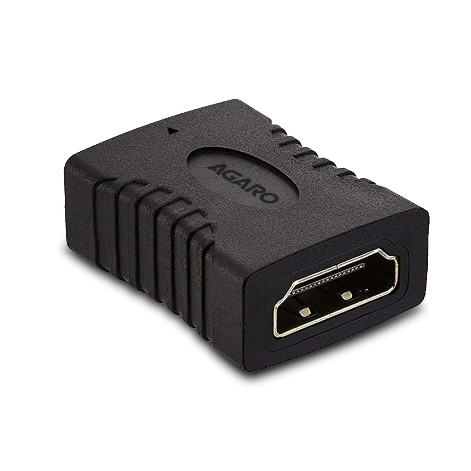 AGARO HDMI to HDMI Female-Female Extender Coupler Adapter Connector, Black (33572)