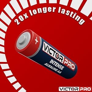 VictorPro Intense AAA Alkaline Battery,alkaline cell,aaa battery amazon,aaa battery duracell,nippo