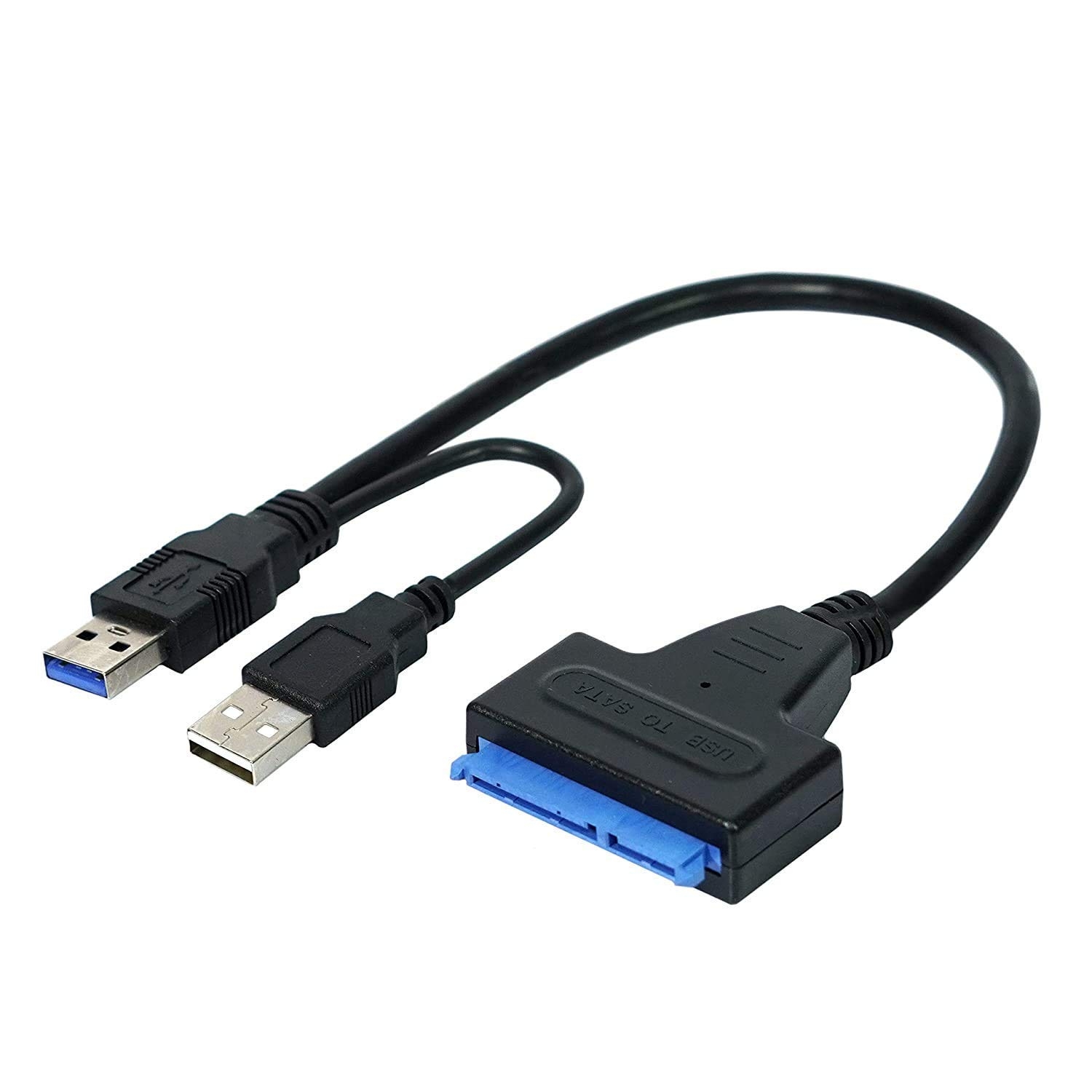 USB 3.0 to SATA III Adapter Cable with UASP SATA to USB Converter for 3.5/2.5 Hard Disk & Solid State Drives USB Adapter