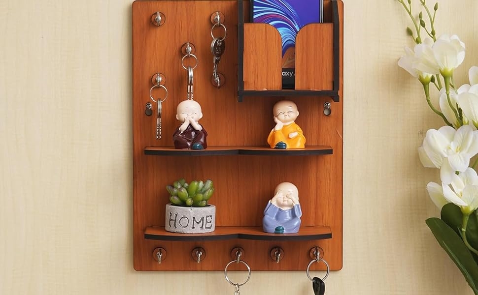 Wooden key holder