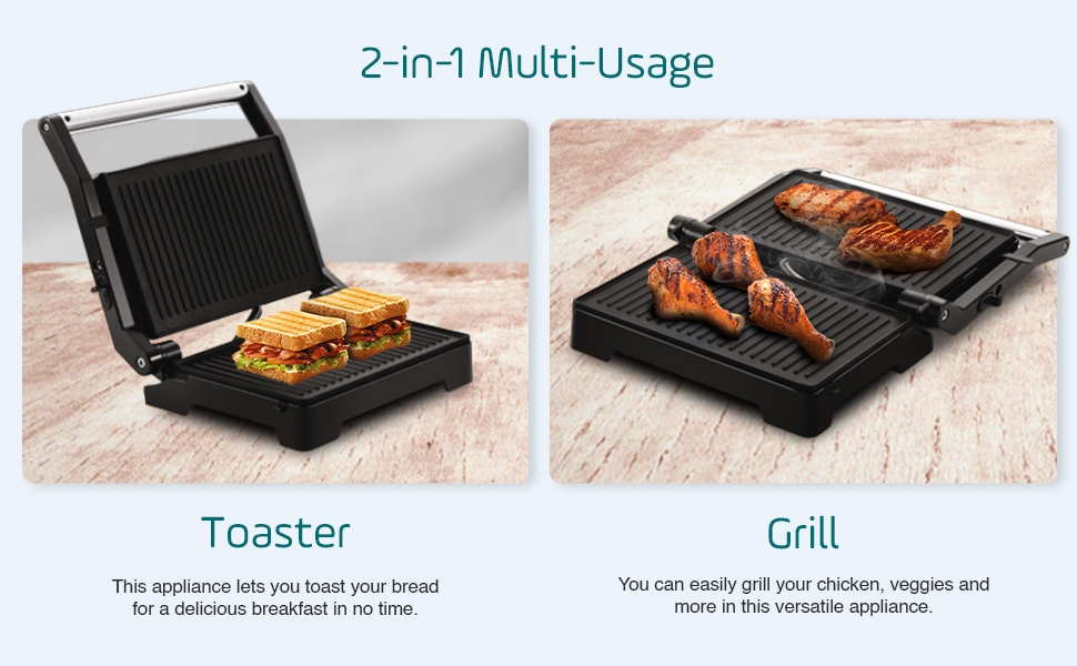 Grill and Toaster