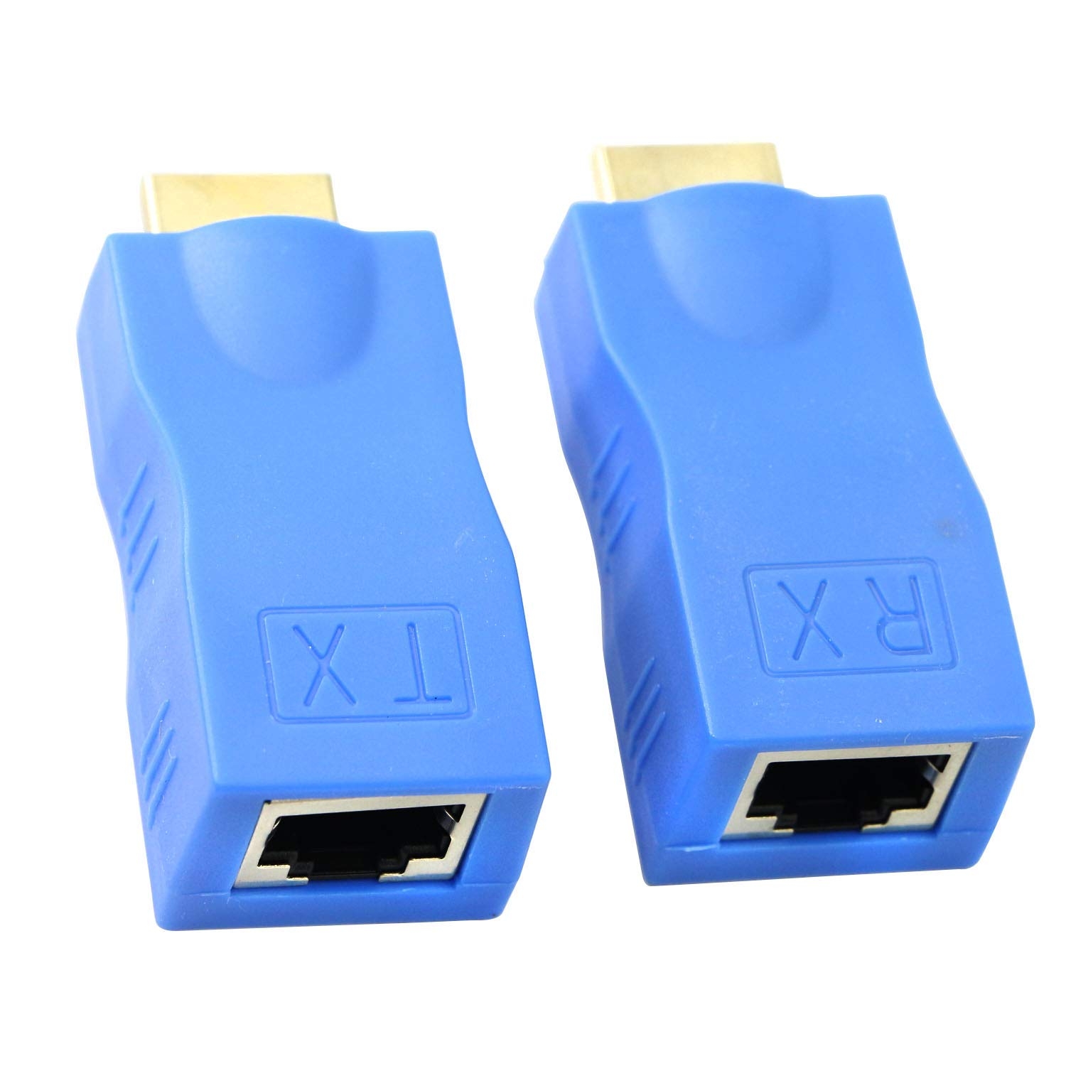 HDMI to RJ45 Network Cable Extender Repeater Over Cat 5e /6 1080p up to 30m Extender (Not Support HDCP)