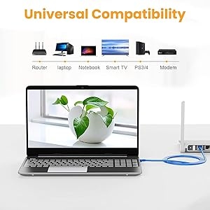 Universal Compatibility Lan cable