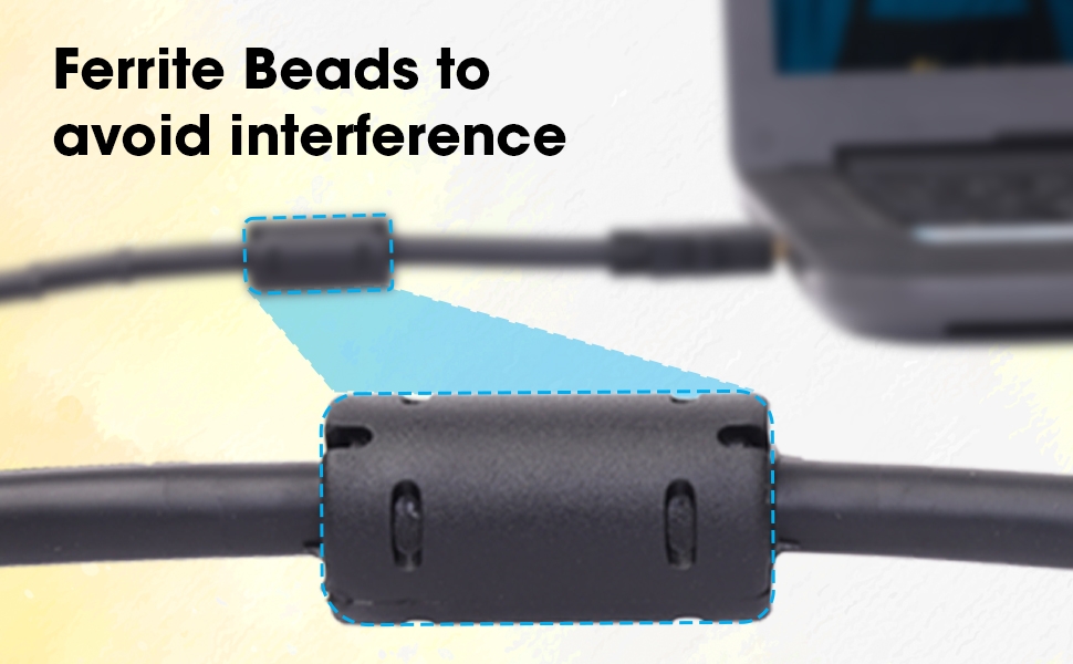 Ferrite Beads to avoid interference
