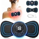 Portable EMS massager: Soothe muscles, boost circulation, and relax anytime, anywhere.